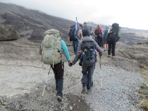 Holding hand in kilimanjaro offering support in grief